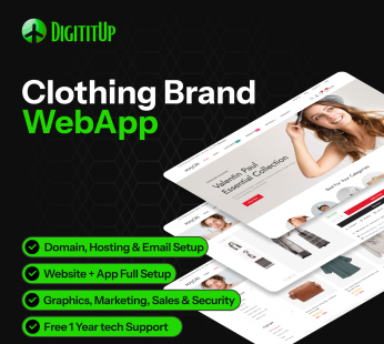 Clothing Store Webapp Enhanced Sales, Marketing & Security