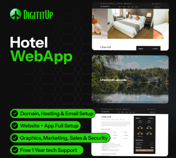 Hotel WebApp Enhanced Sales, Marketing & Security