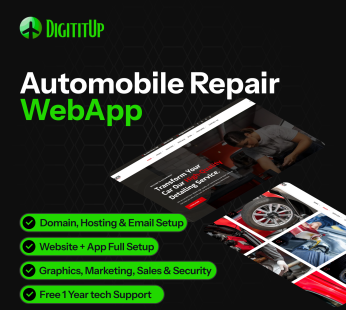 Car Repair Website Design and Development