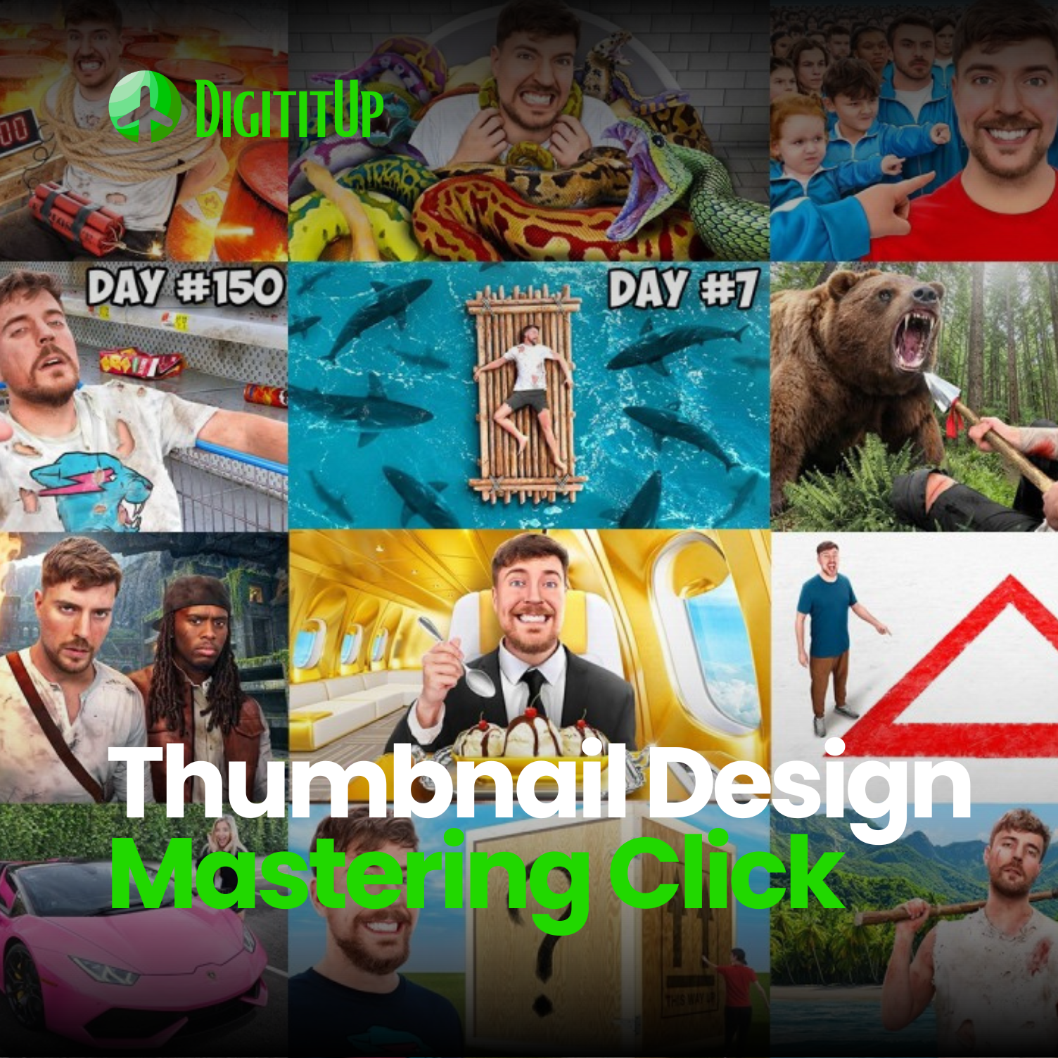 Thumbnail Design mastering click