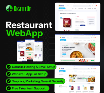 Restaurant WebApp Enhanced Sales, Marketing & Security